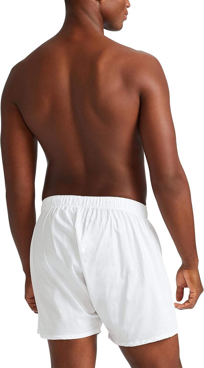 Polo Ralph Lauren Men's Classic Fit Woven Cotton Boxers (3 Pack)