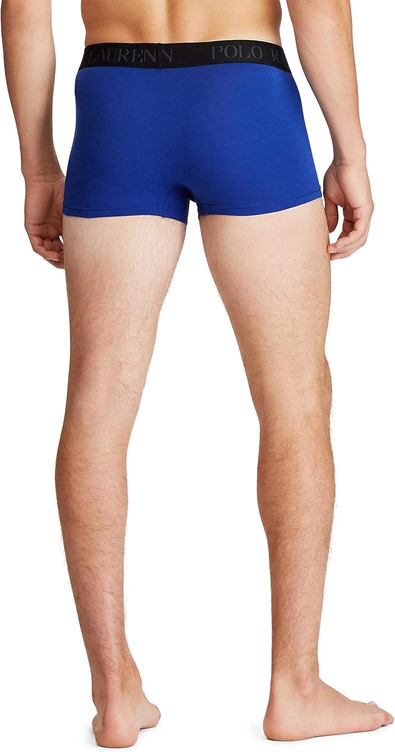 Polo Ralph Lauren Men's 4D Flex Cotton Modal Stretch Boxer Briefs (3 Pack)