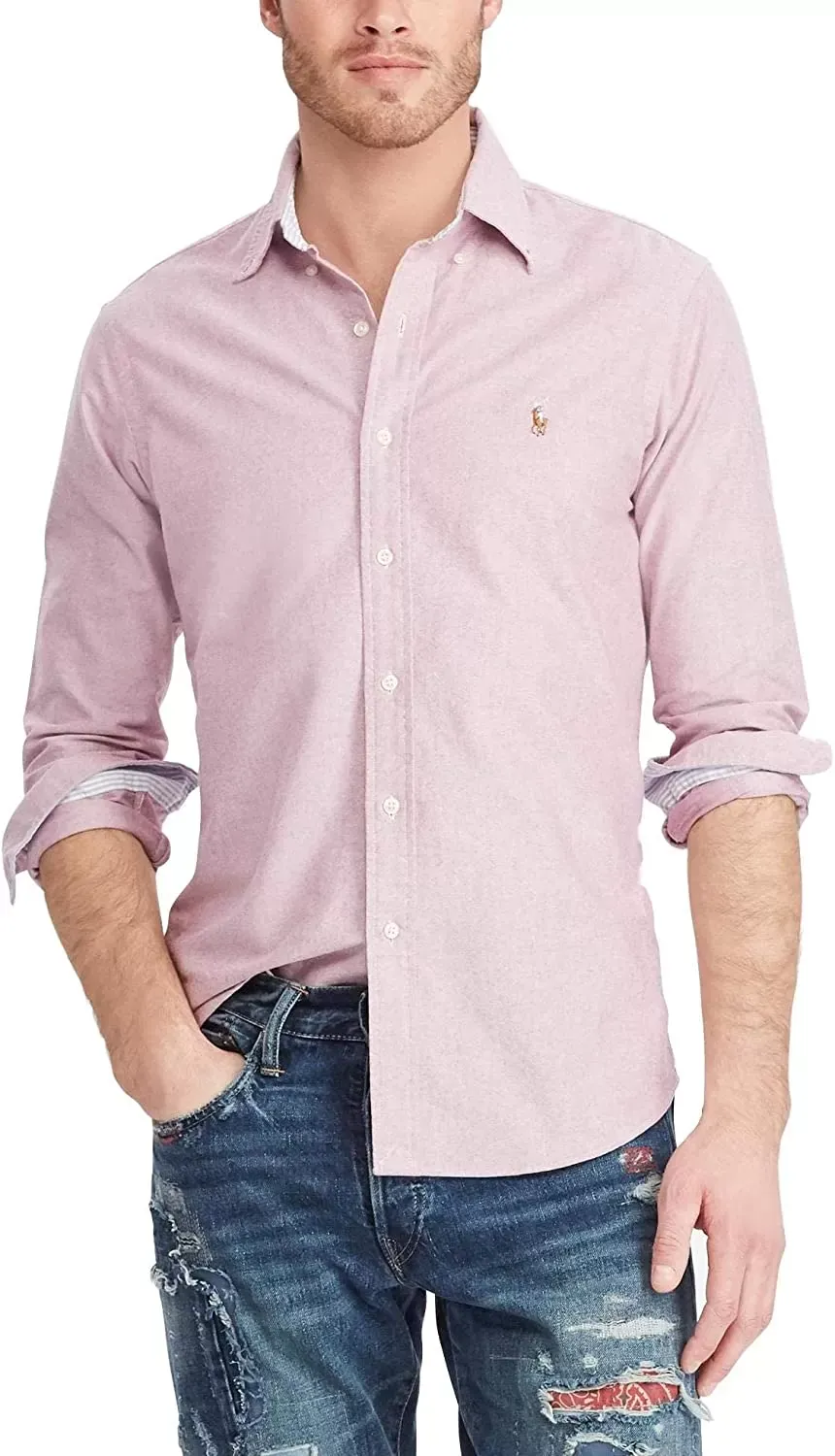 POLO RALPH LAUREN Men's Long Sleeve Classic Oxford Shirt