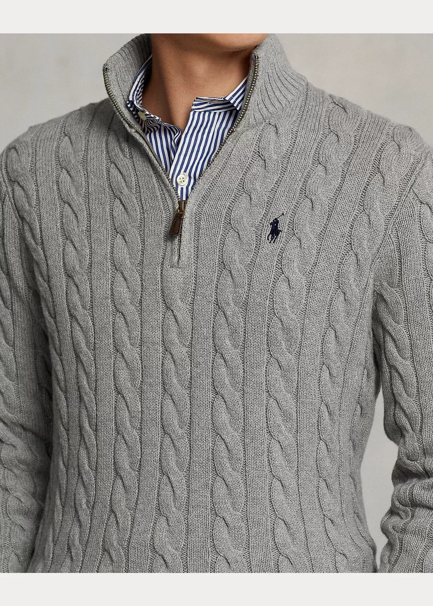 Polo Ralph Lauren Cable-Knit Cotton Sweater
