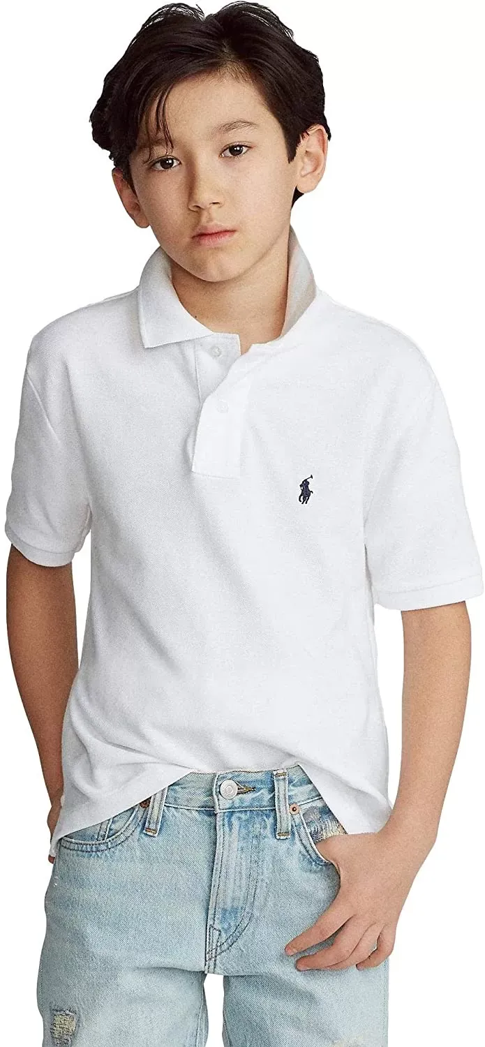 POLO RALPH LAUREN Boys Classic Fit Mesh Polo Shirt