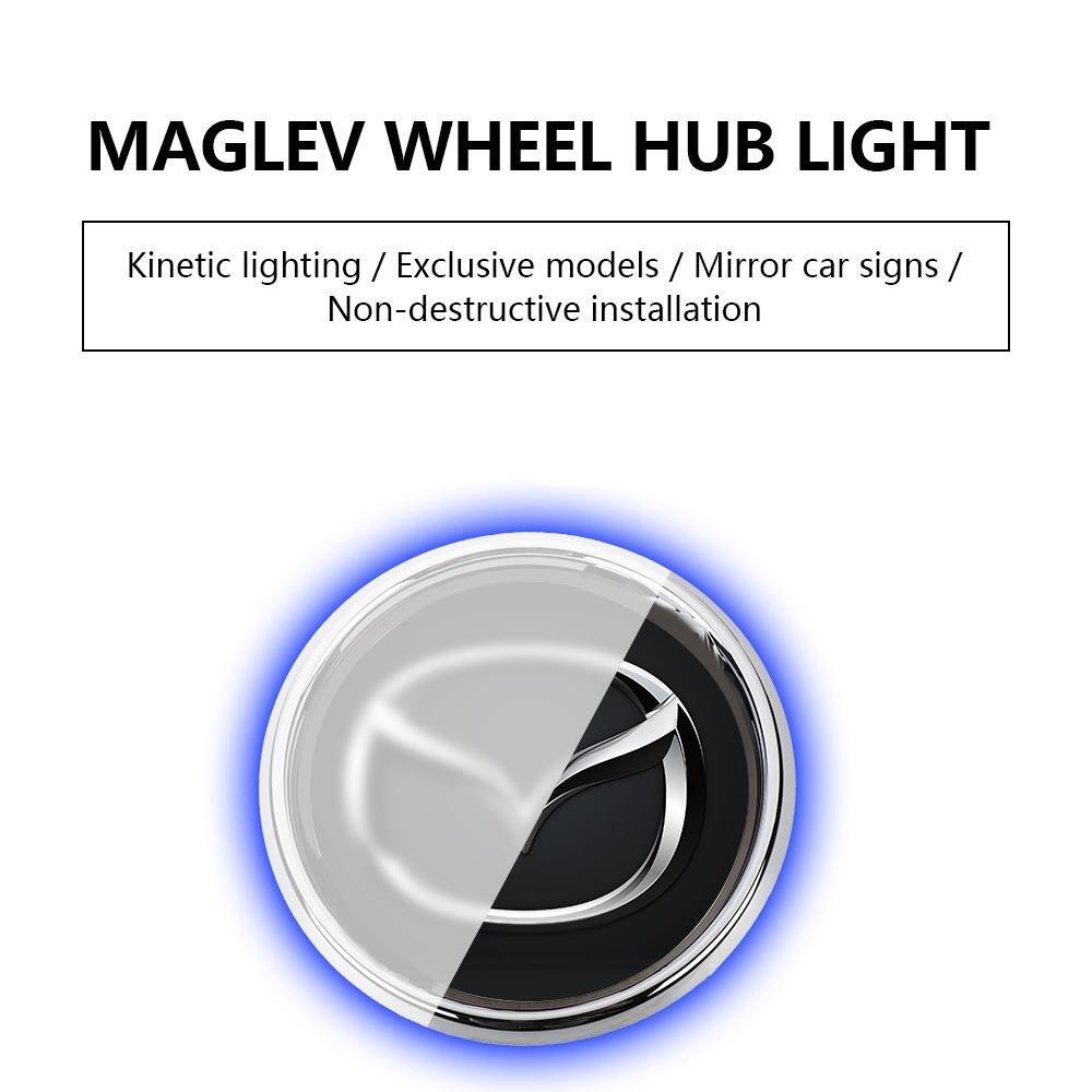 🔥Magnetic Suspension LED Floating Wheel Cap 2025 Version 4PC