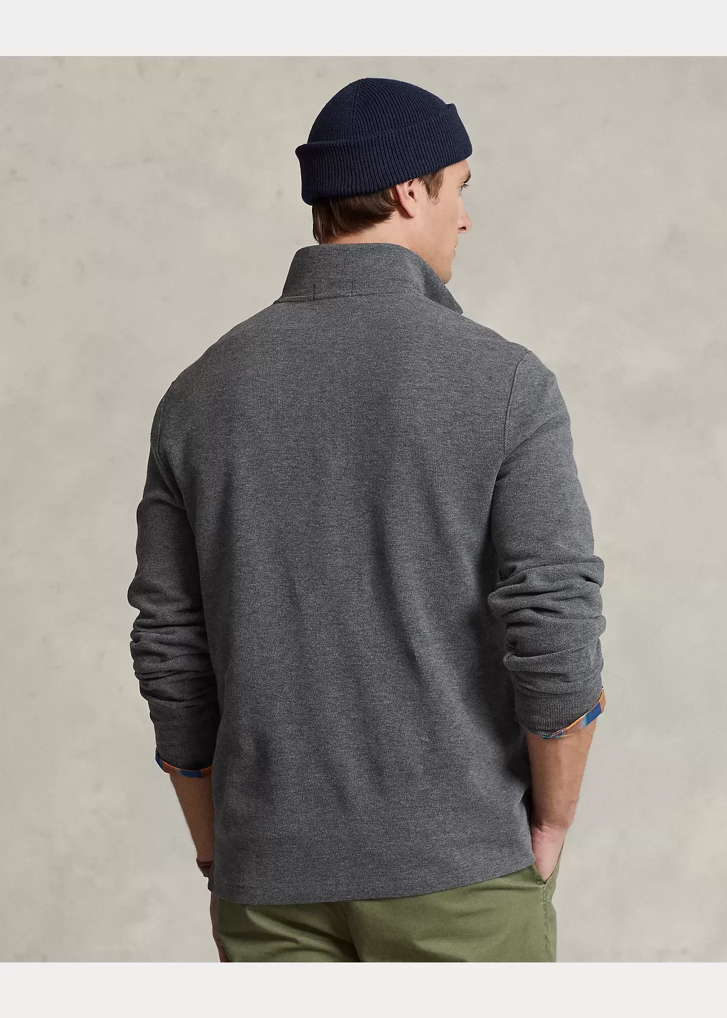 Polo Ralph Lauren Estate-Rib Quarter-Zip Pullover
