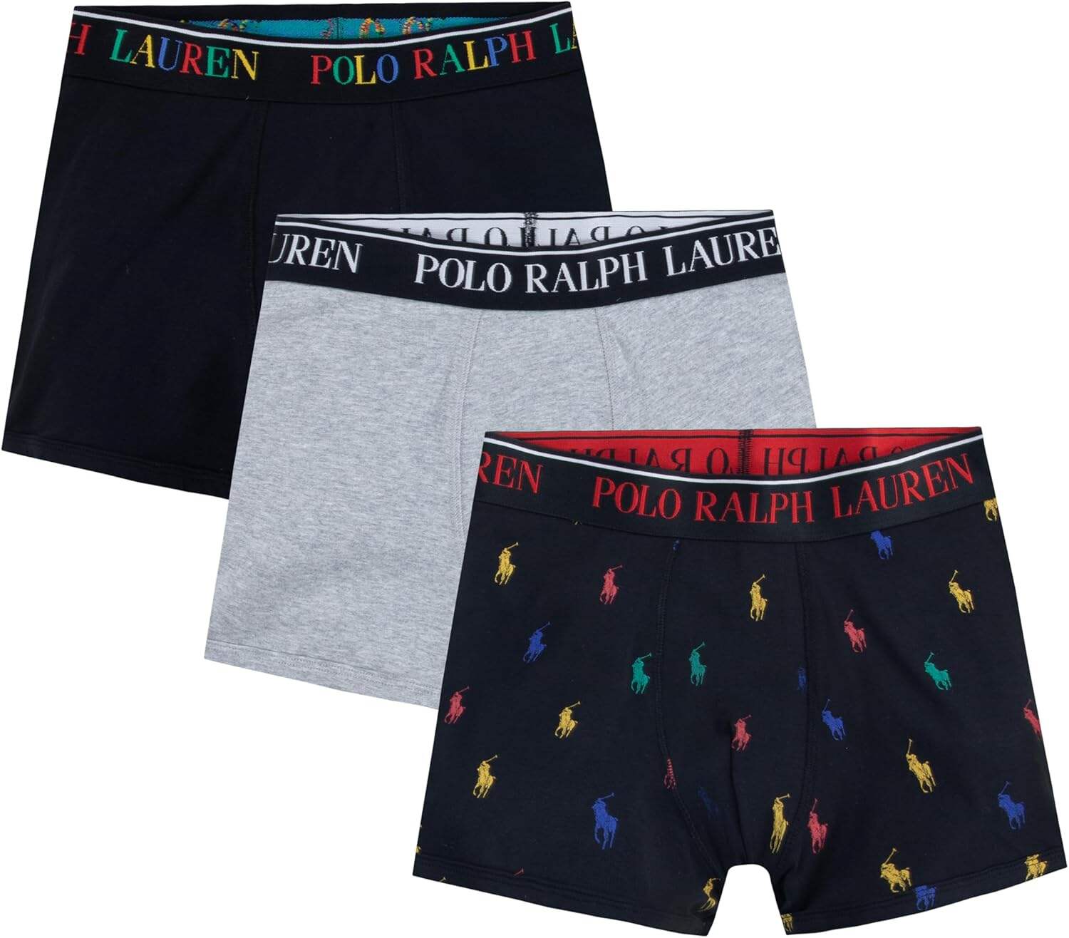POLO RALPH LAUREN Boys' 3-Pack Boxer Briefs