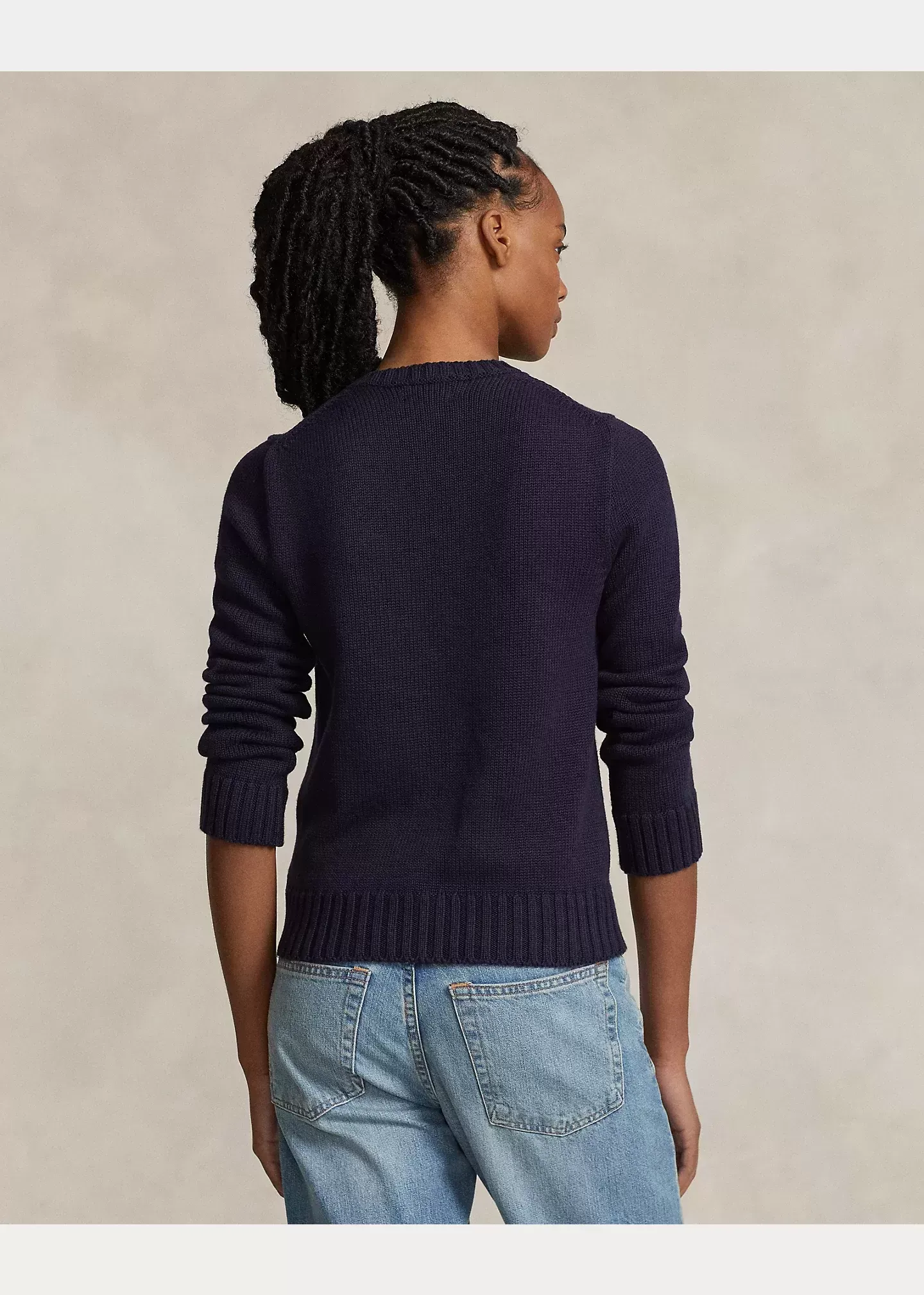 Polo Ralph Lauren Flag Cotton Crewneck Sweater