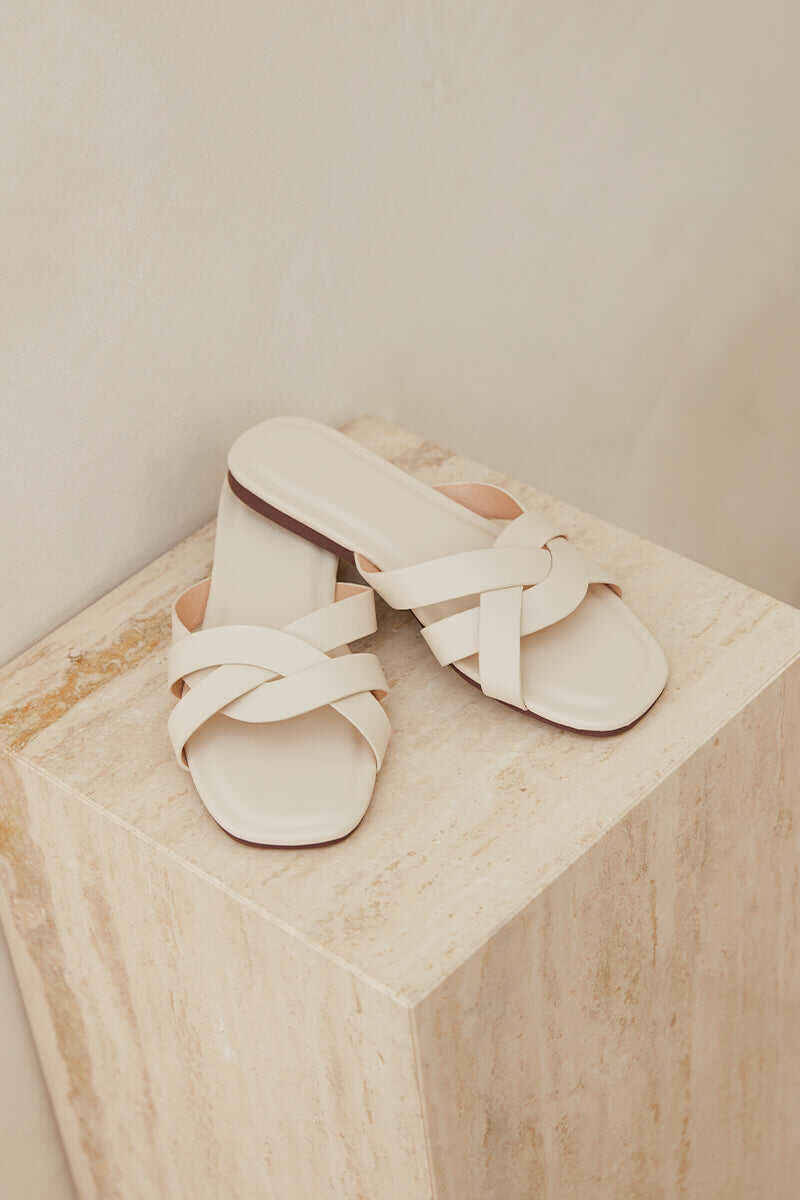 Warm Cream Slippers