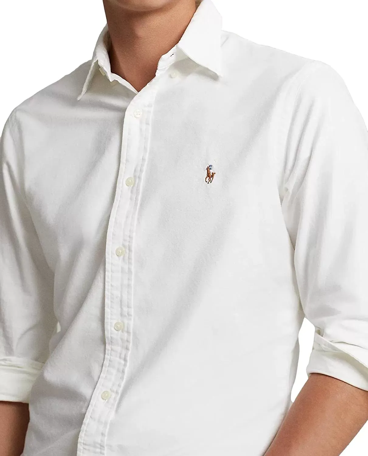 POLO RALPH LAUREN Men's Long Sleeve Classic Oxford Shirt
