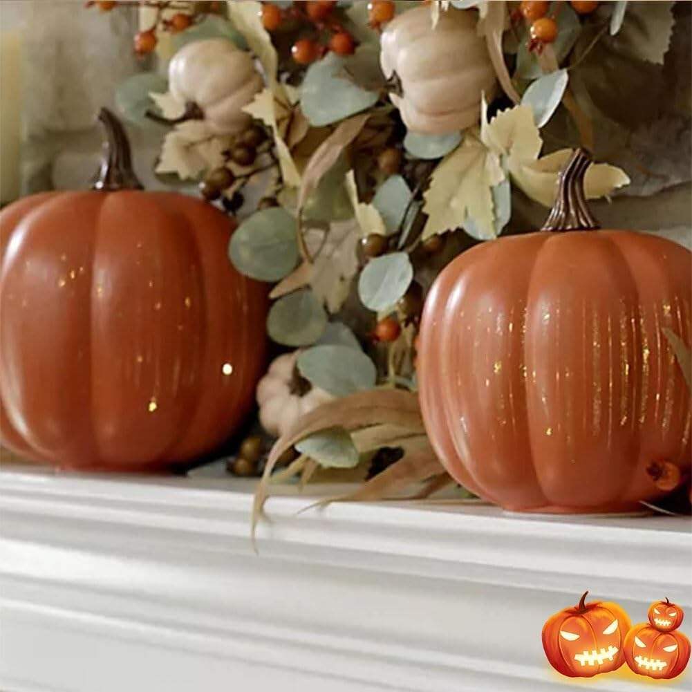 🎃Twinkle Light Pumpkins