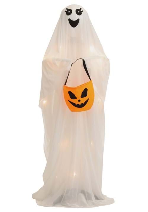 5.25FT Light Up High Spirited Ghost Family Halloween Decoration - Scream Saver