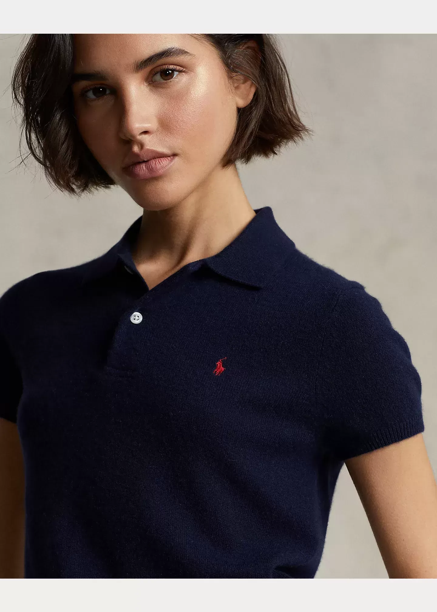 Polo Ralph Lauren Slim Fit Cashmere Polo Shirt
