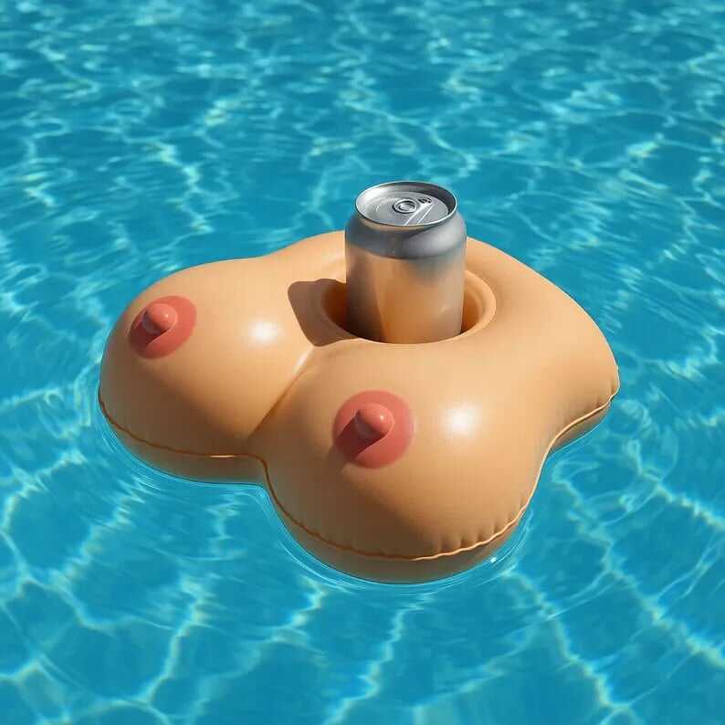 Funny Cup Holder Pool Floats