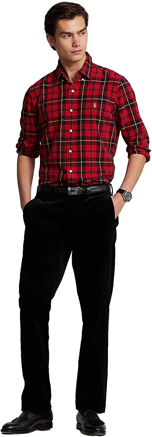 POLO RALPH LAUREN Men's Long Sleeve Classic Oxford Shirt
