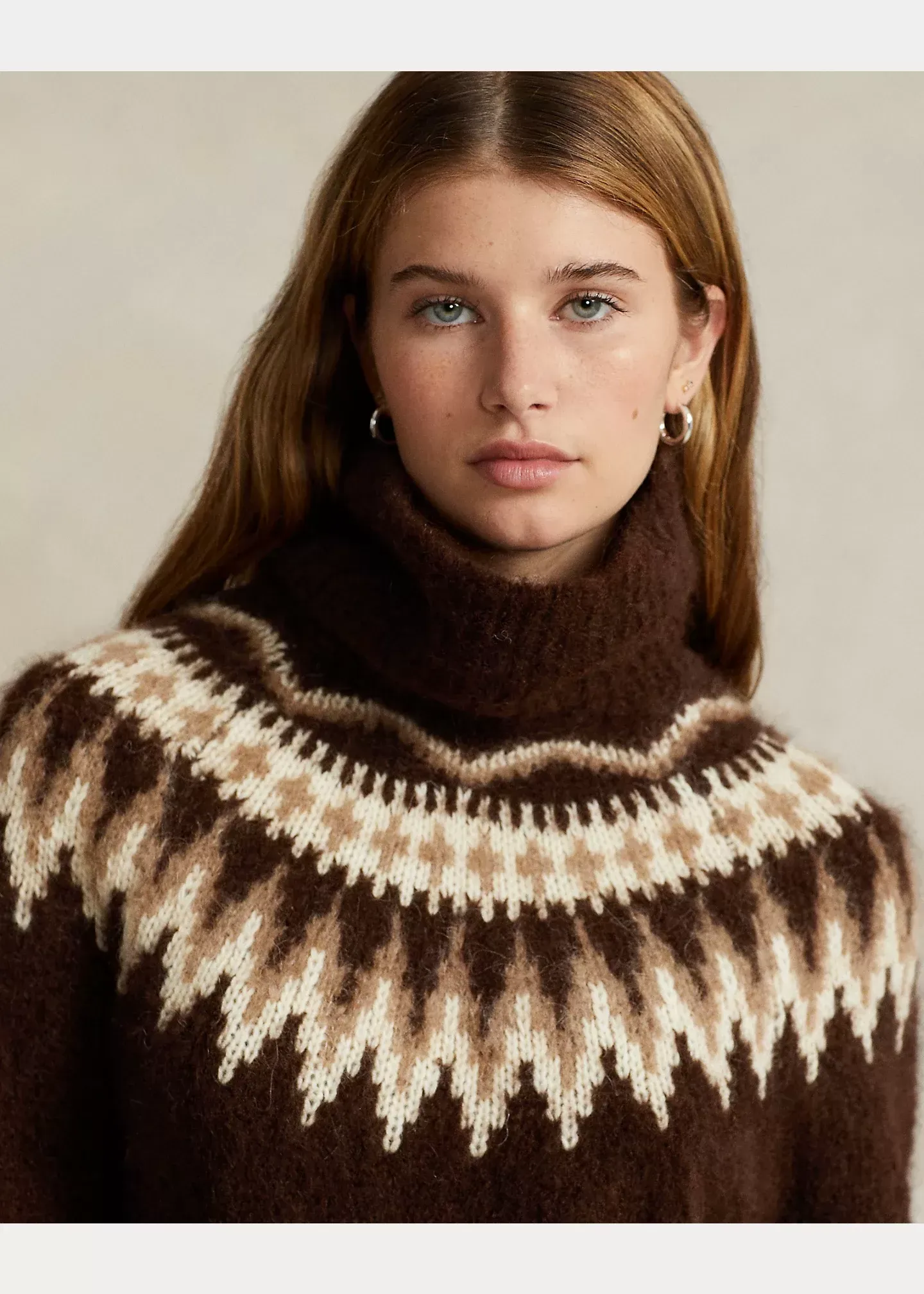 Polo Ralph Lauren Fair Isle Wool-Blend Turtleneck
