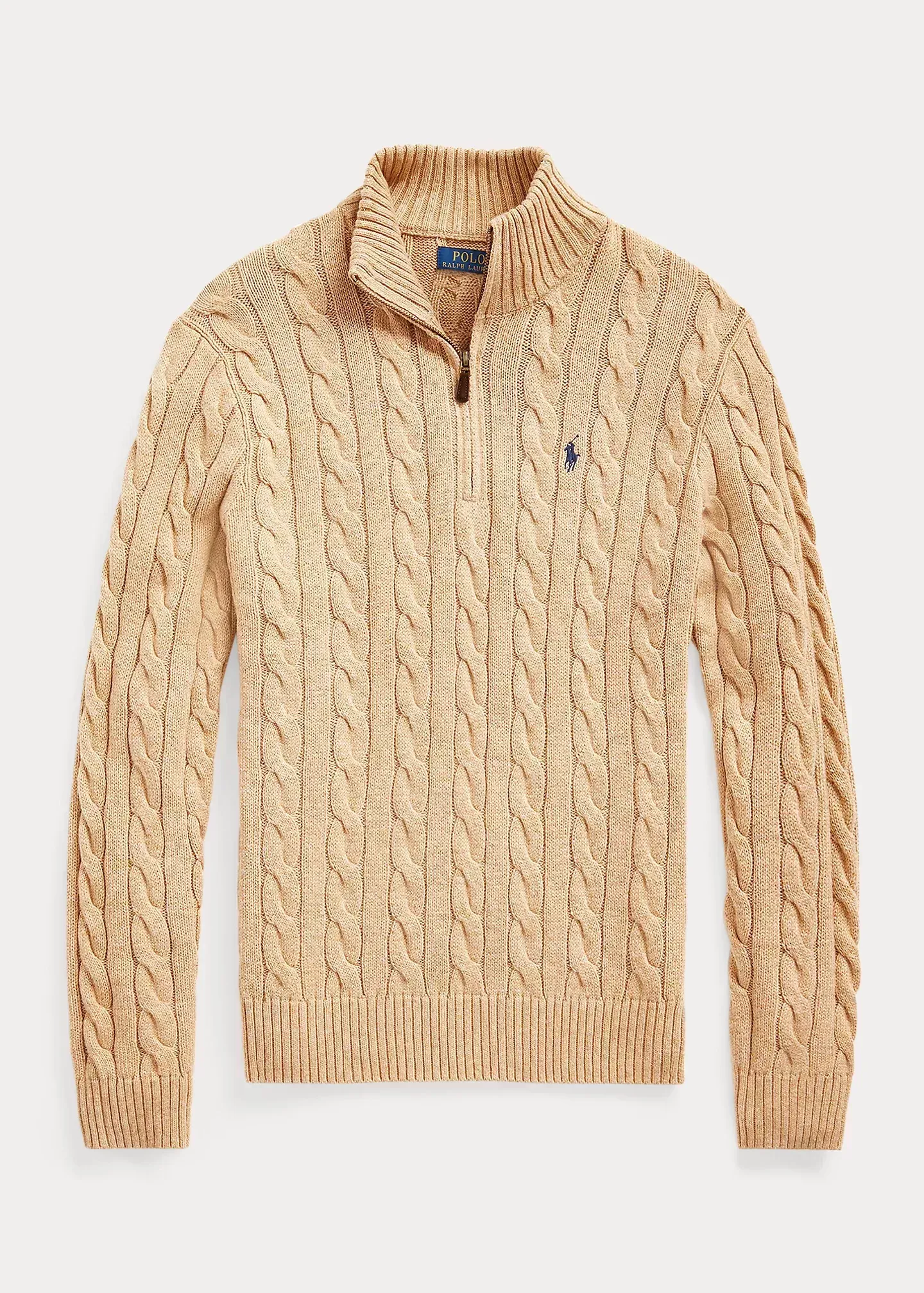 Polo Ralph Lauren Cable-Knit Cotton Sweater