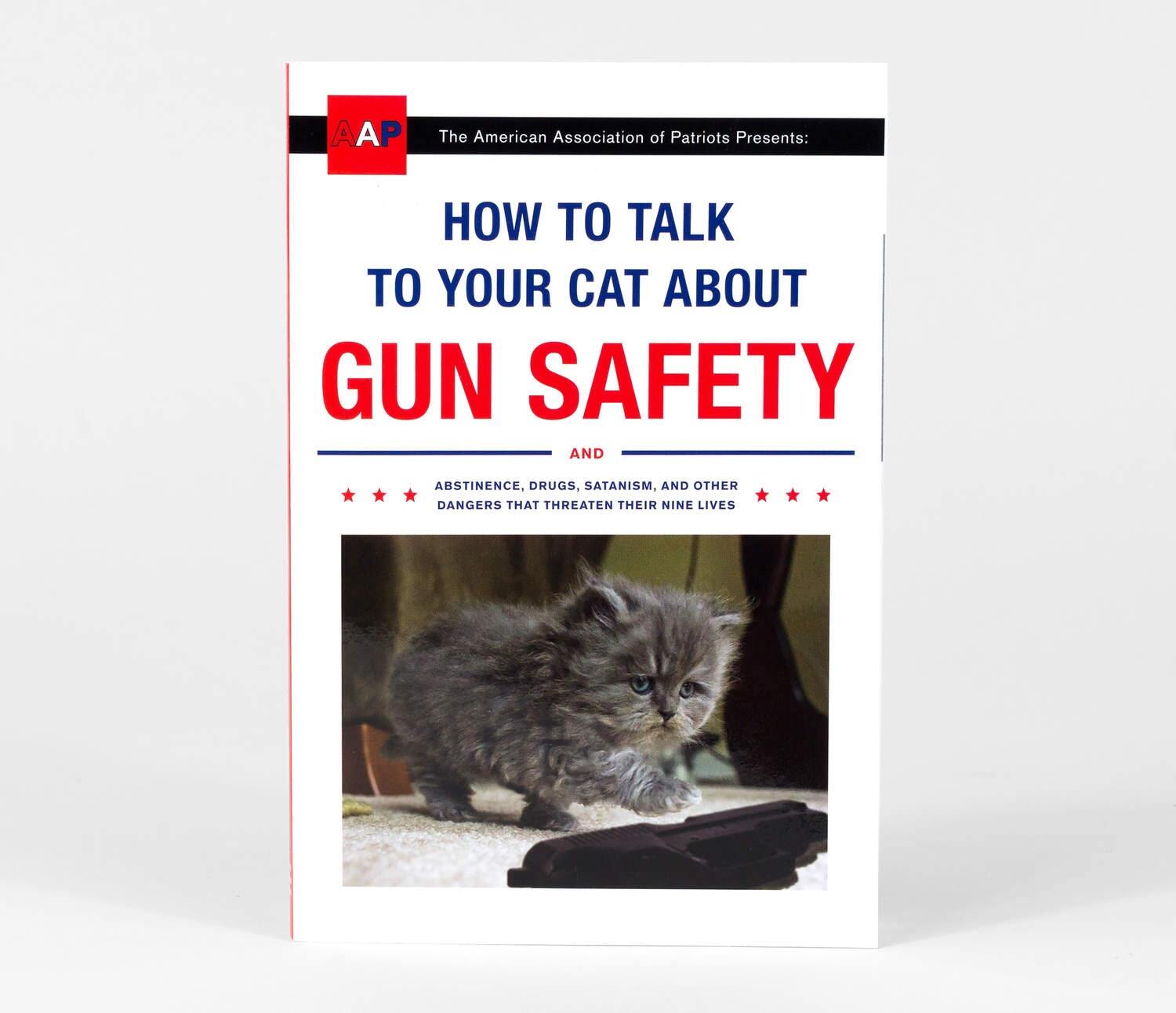 How to Talk to Your Cat About Gun Safety