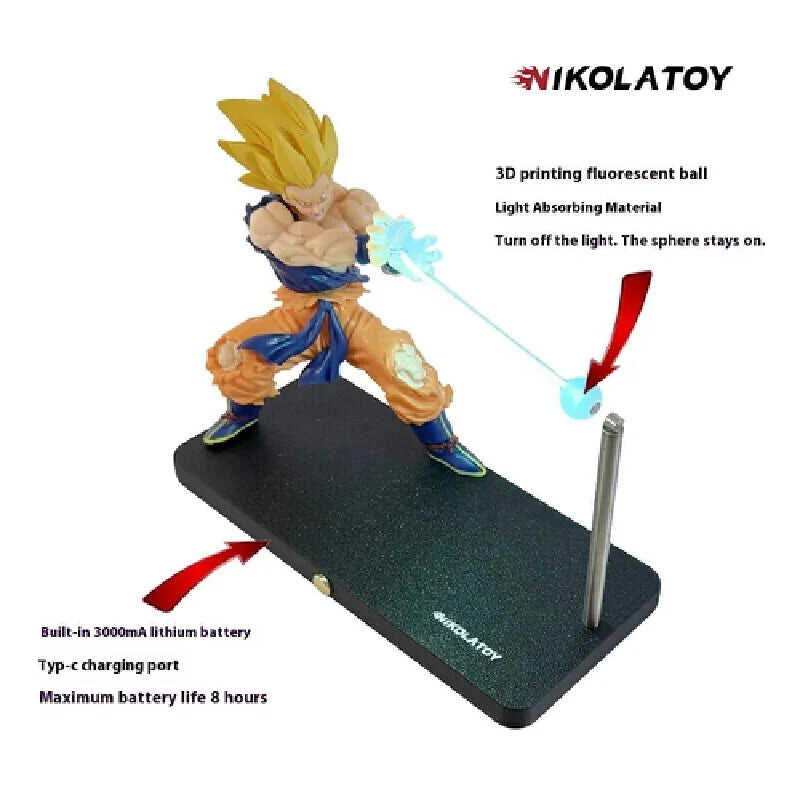 Goku´s magnetic lamp