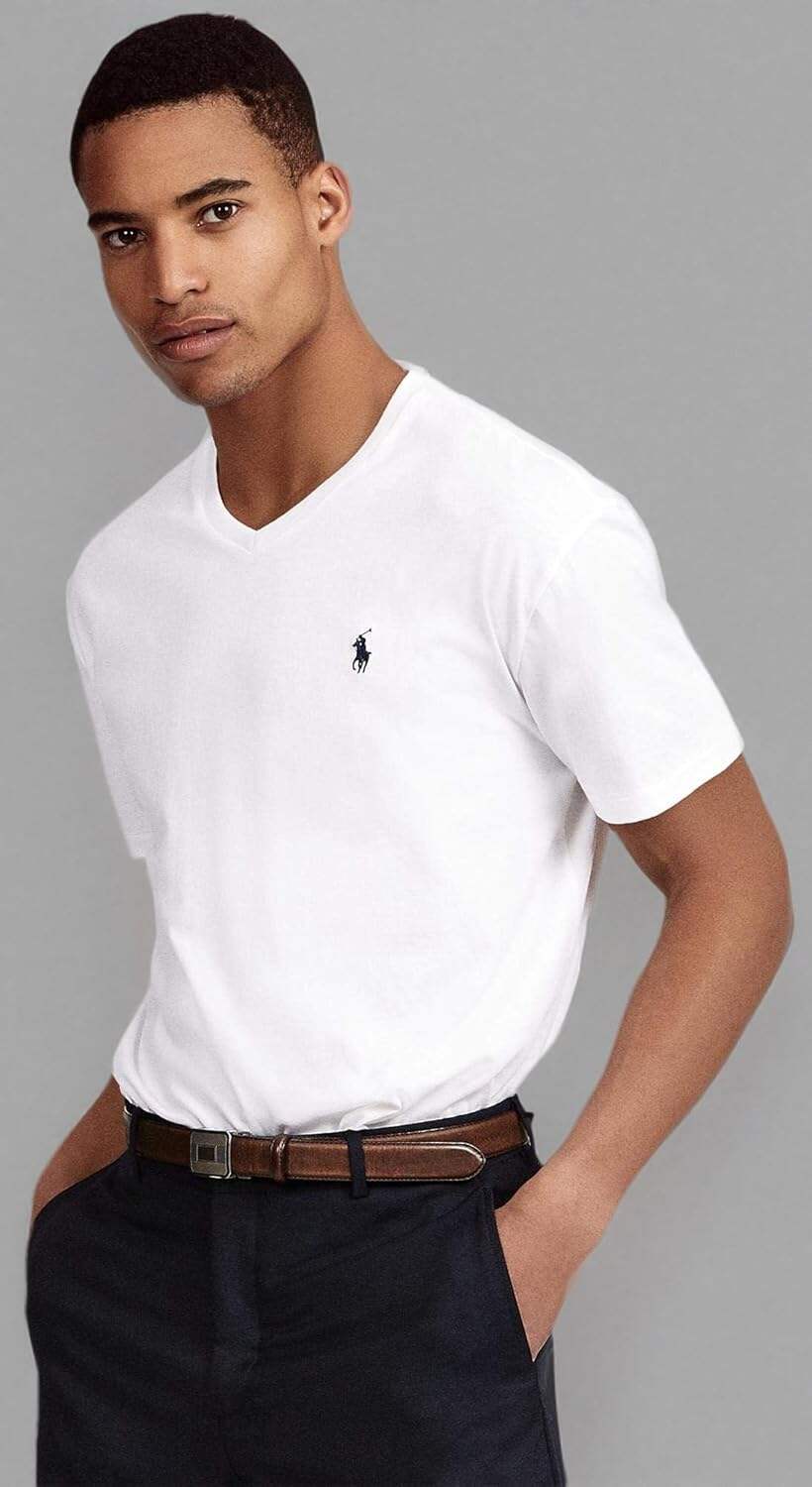 Polo Ralph Lauren Men's V Neck Classic Fit T-Shirt