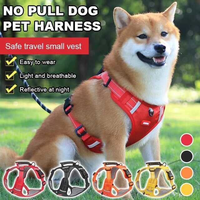 This harness leash combo is a game-changer-No Pull Dog Harness for Pets- Store Anniversary Hot Sale