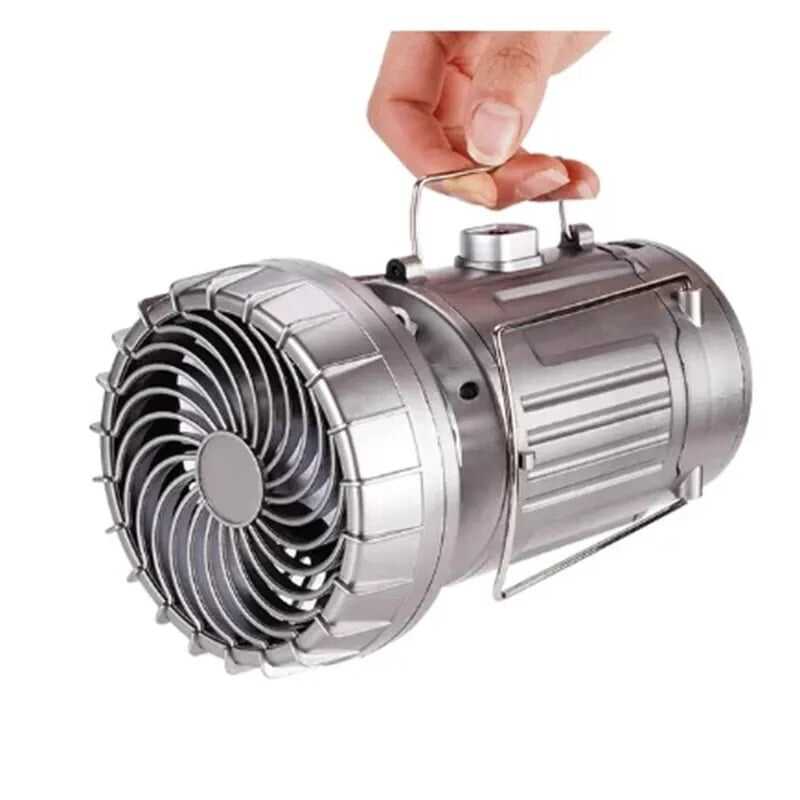 🔥5-In-1 Portable LED Camping Lantern With Fan