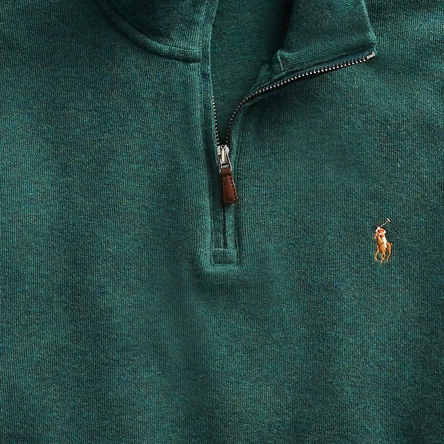 POLO RALPH LAUREN Men's Classic Estate-Rib Quarter-Zip Pullover Sweater