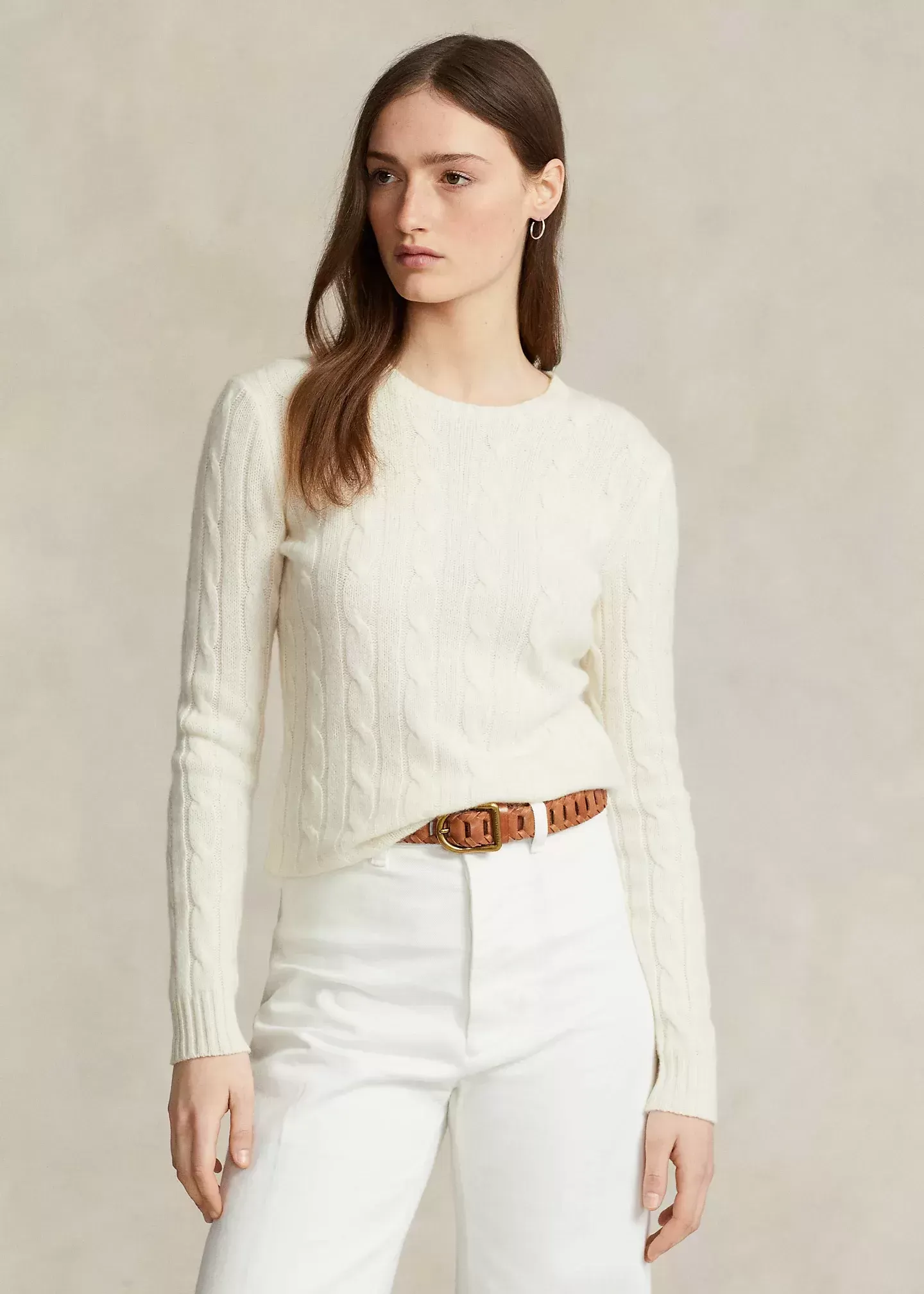 Polo Ralph Lauren Cable-Knit Cashmere Sweater