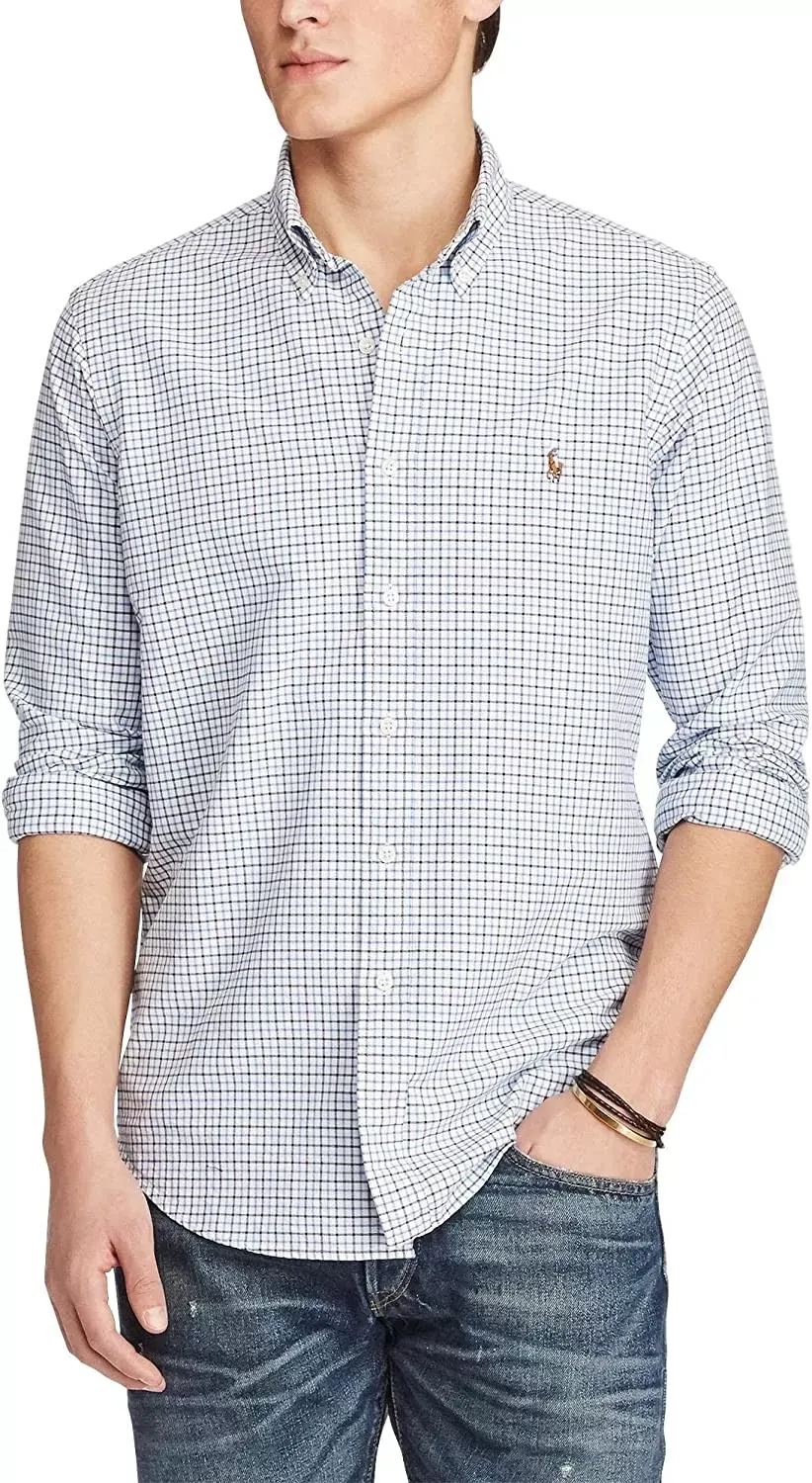 POLO RALPH LAUREN Men's Long Sleeve Classic Oxford Shirt