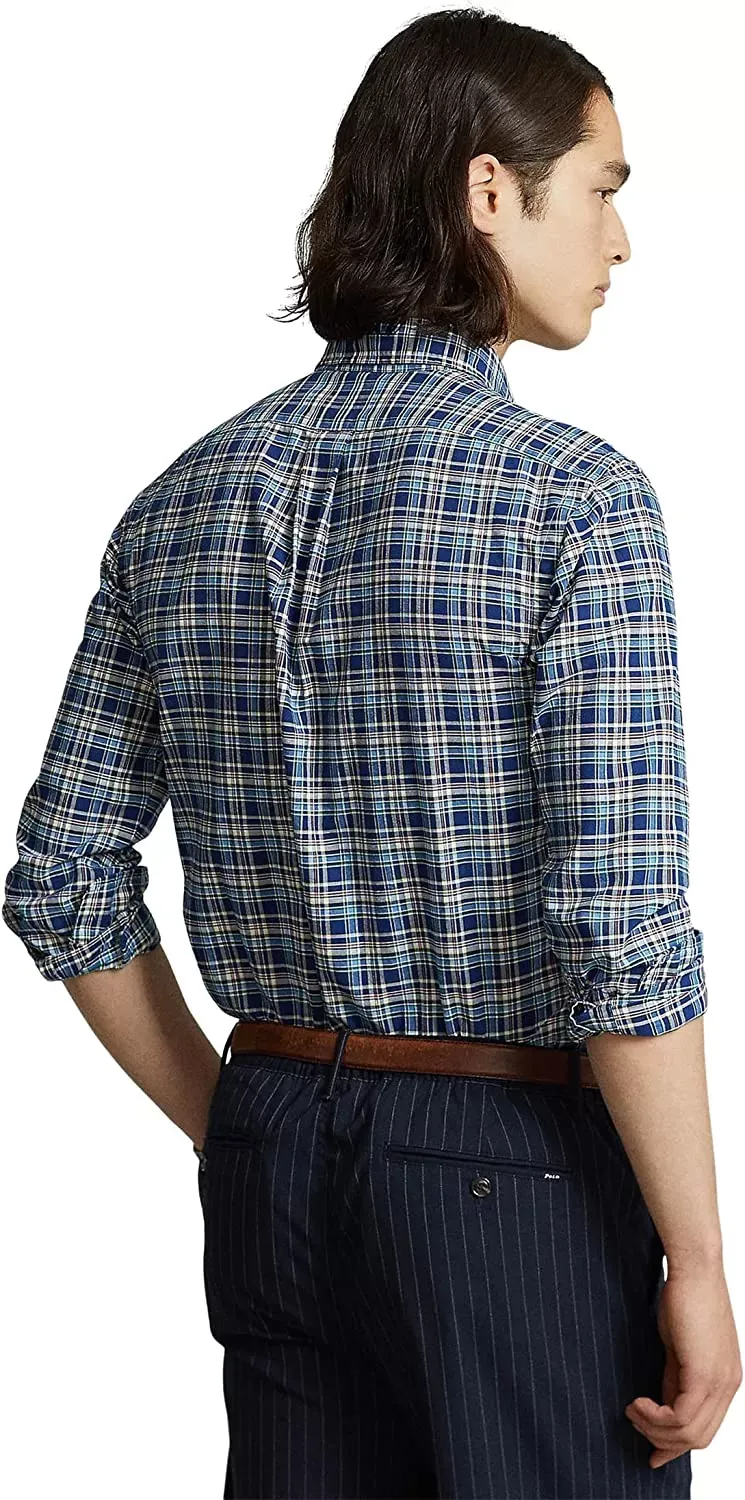POLO RALPH LAUREN Men's Long Sleeve Classic Oxford Shirt