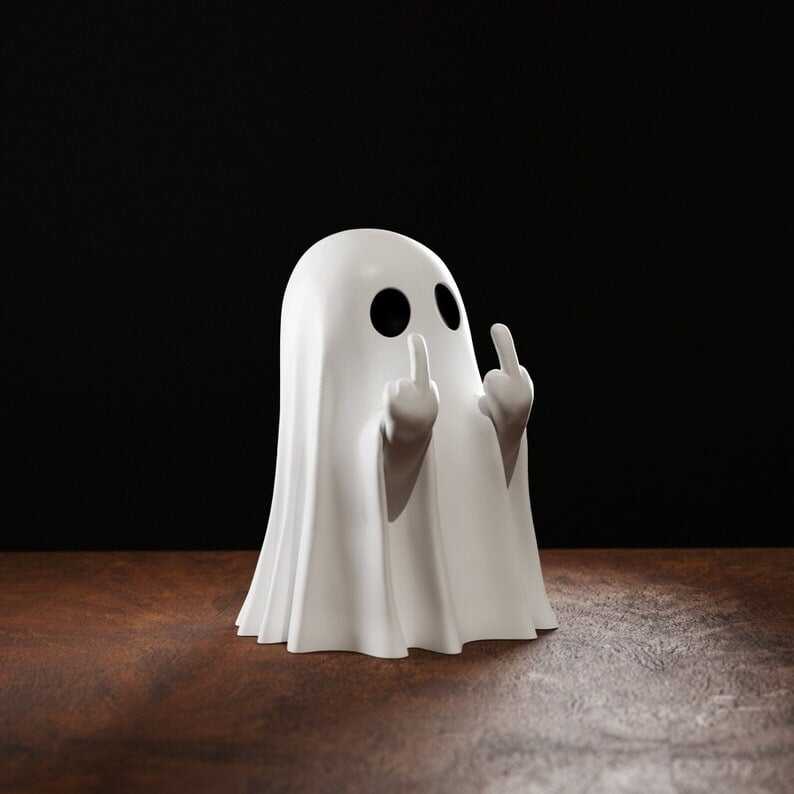 🔥Last Day Clearance Event Sale 49% OFF👻 Purely Handmade Cute Ghost Statue🎉