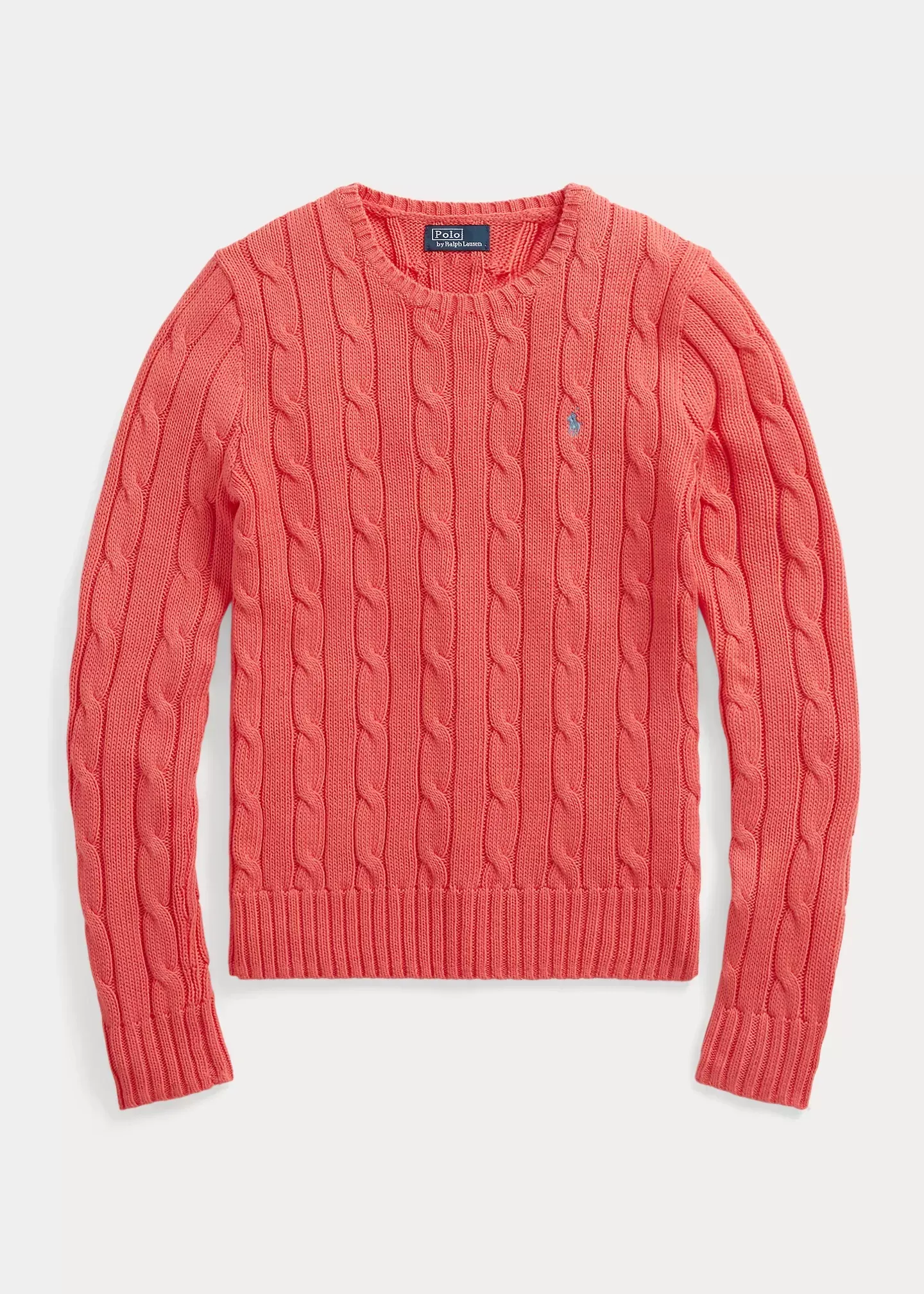 Polo Ralph Lauren Cable-Knit Cotton Crewneck Jumper