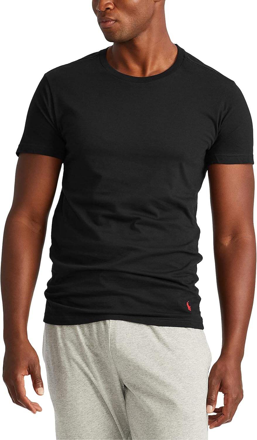 POLO Men's Polo Ralph Lauren Slim Fit Wicking Crew Undershirts (3 Pack)