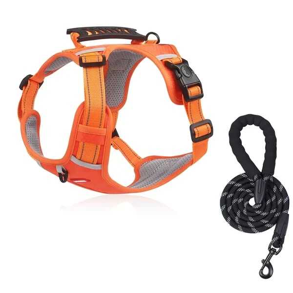 This harness leash combo is a game-changer-No Pull Dog Harness for Pets- Store Anniversary Hot Sale