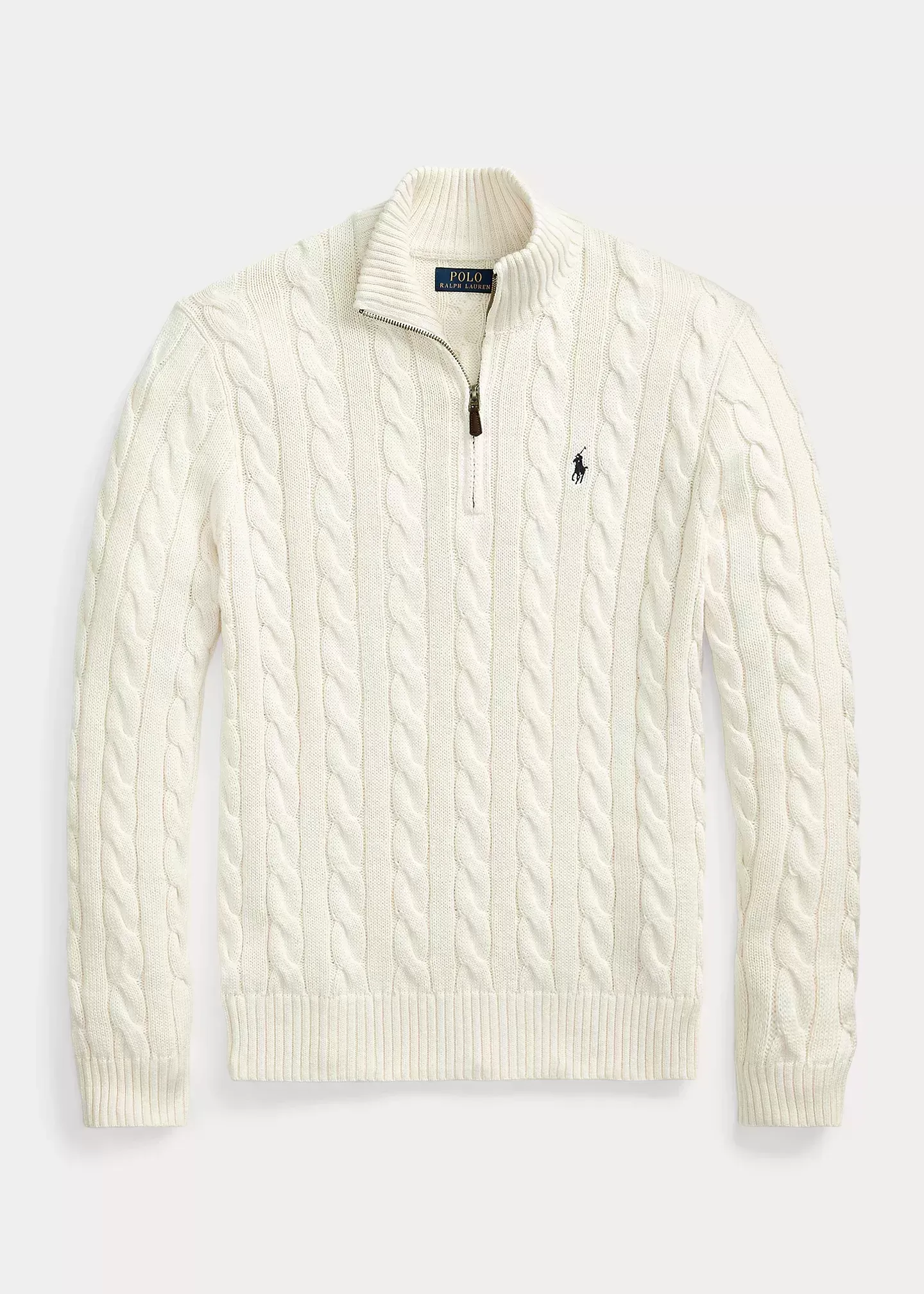 Polo Ralph Lauren Cable-Knit Cotton Sweater
