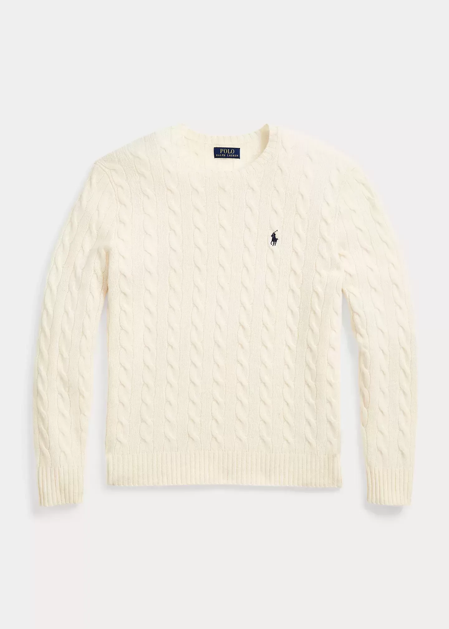 Polo Ralph Lauren Cable-Knit Wool-Cashmere Sweater