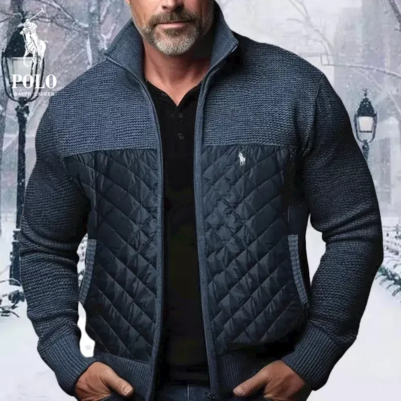 Ralph Lauren Men's Outdoor Casual Thickened Cardigan Sweater