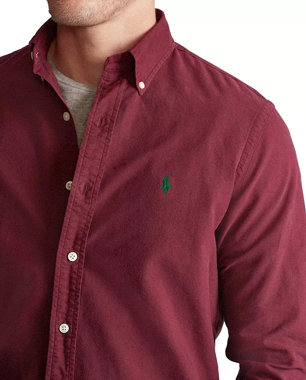 POLO RALPH LAUREN Men's Long Sleeve Classic Oxford Shirt
