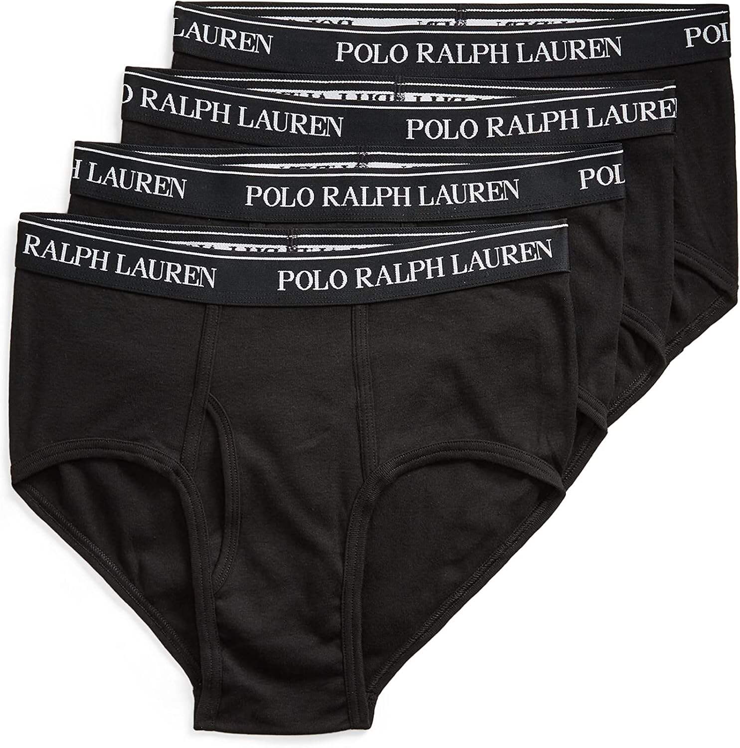 Polo Ralph Lauren Men's Stretch Classic Fit Briefs 4 Pack