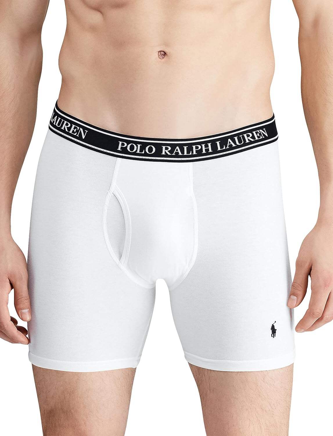 Polo Ralph Lauren Men's Stretch Classic Fit Boxer Briefs, Trunks & Long Leg Available, 3-pack