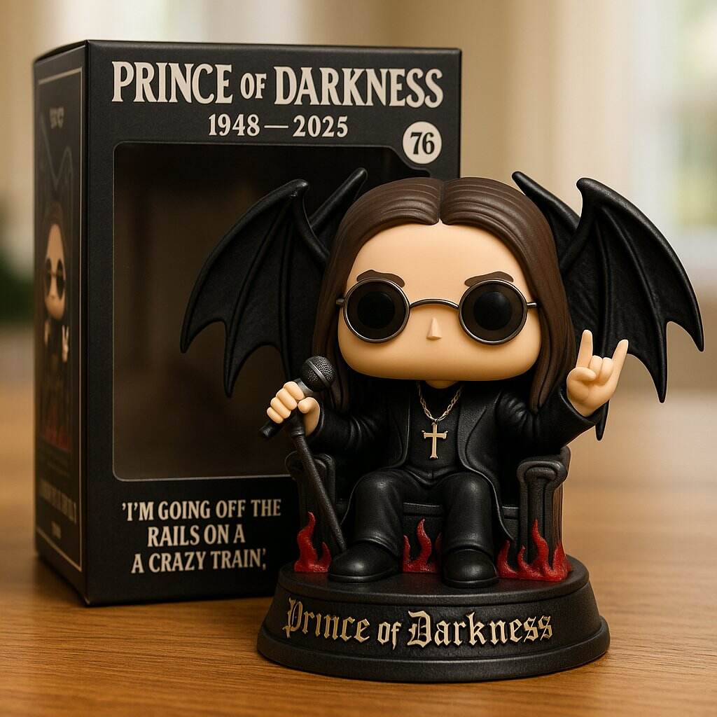 Black Sabbath lead singer Ozzy Osbourne Doll