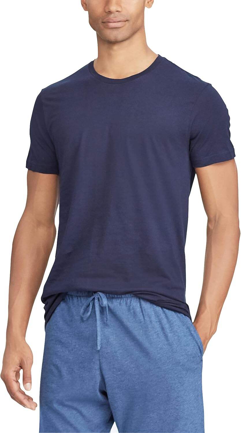 POLO Men's Polo Ralph Lauren Slim Fit Wicking Crew Undershirts (3 Pack)