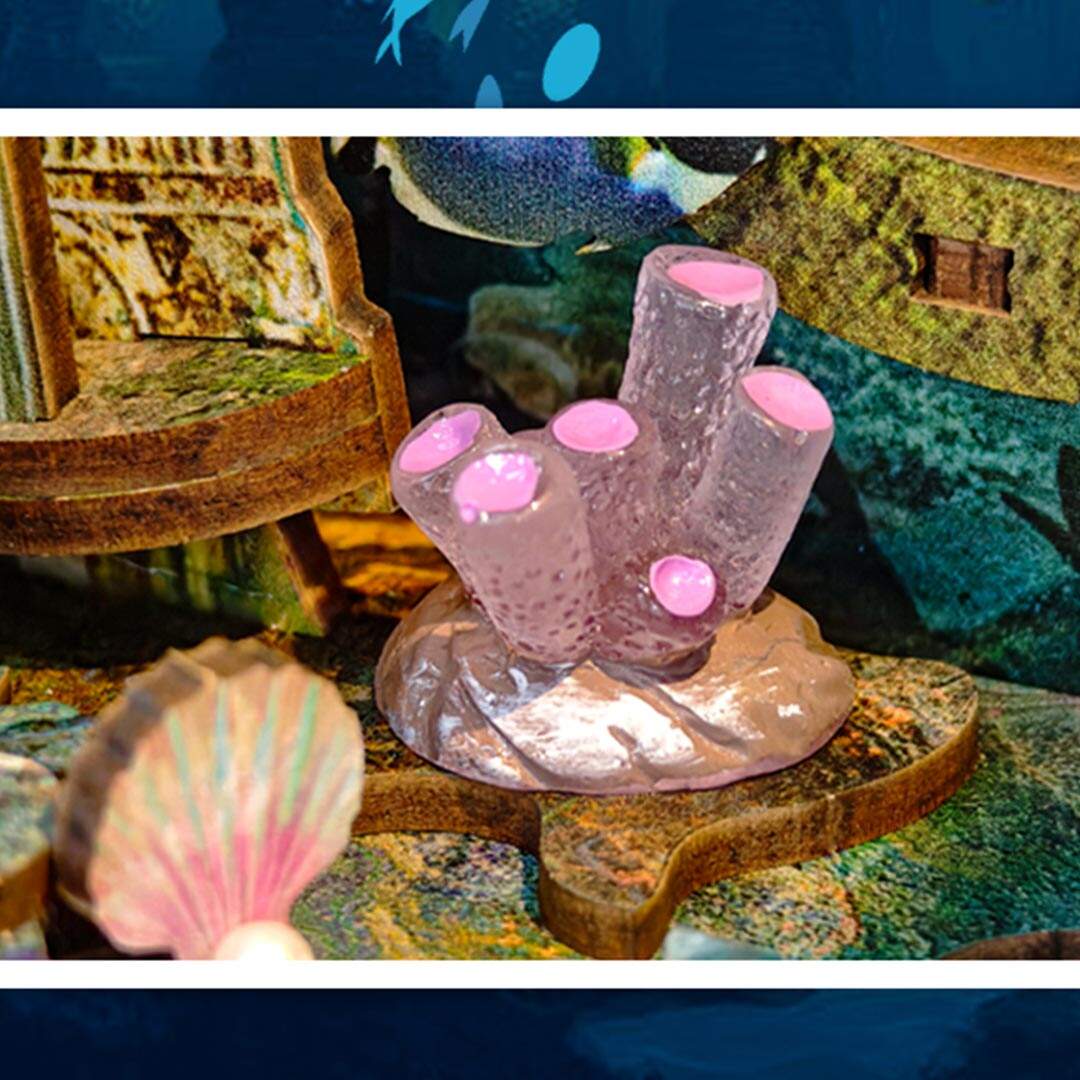 Discover Atlantis DIY Book Nook Shelf Insert