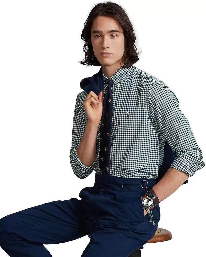 POLO RALPH LAUREN Men's Long Sleeve Classic Oxford Shirt
