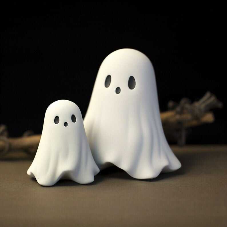 🔥Last Day Clearance Event Sale 49% OFF👻 Purely Handmade Cute Ghost Statue🎉