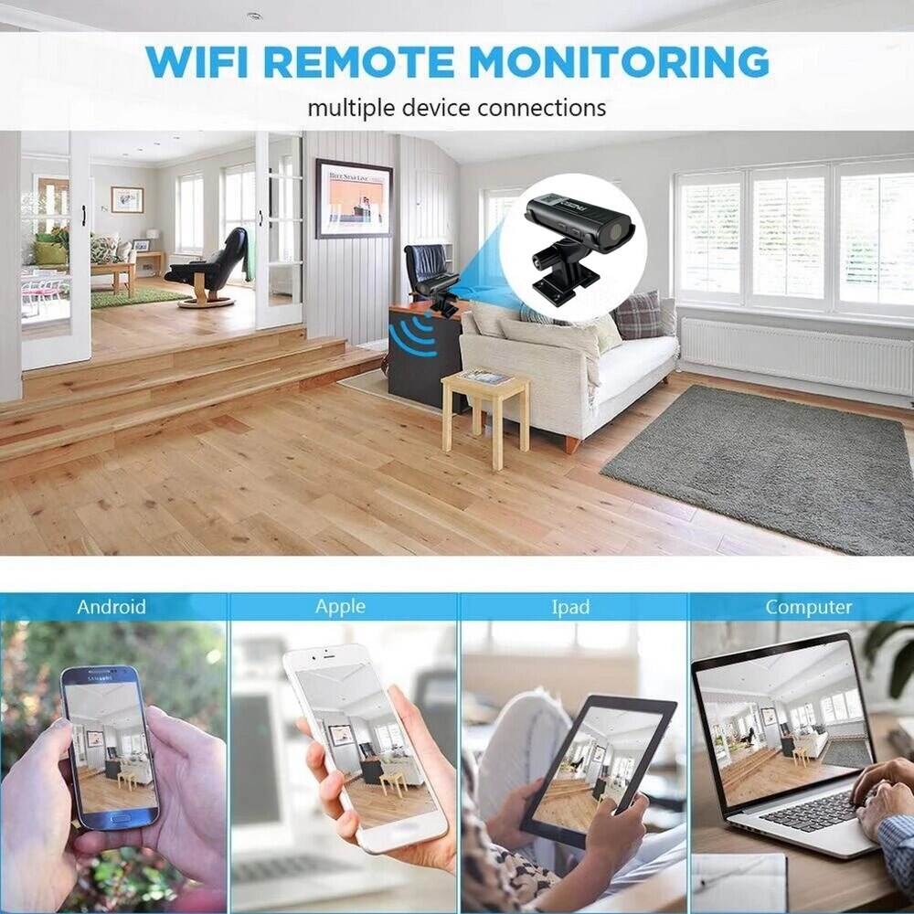 Mini Smart Home Wifi Camera™ - Protect your house anytime and anywhere!