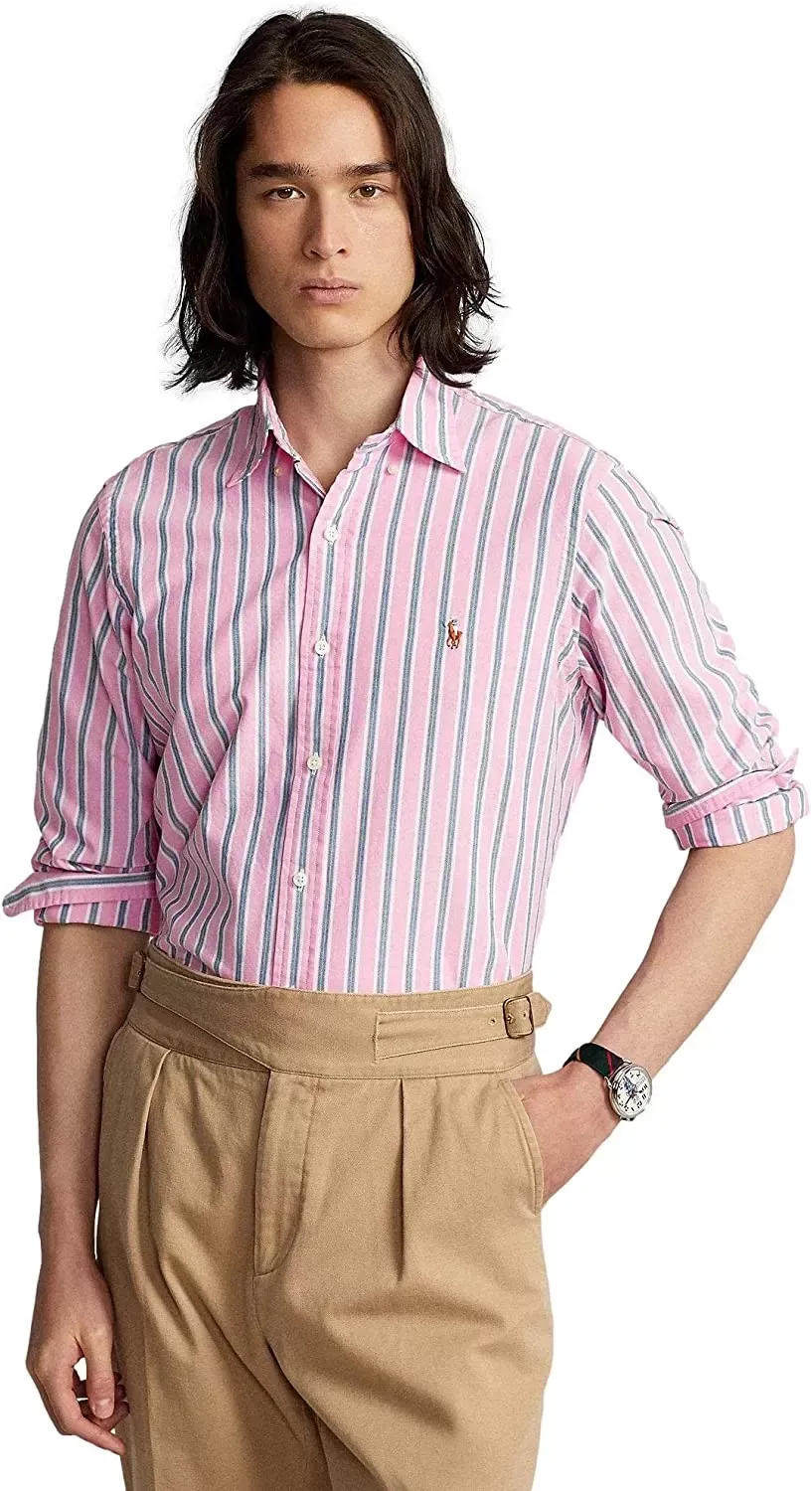 POLO RALPH LAUREN Men's Long Sleeve Classic Oxford Shirt