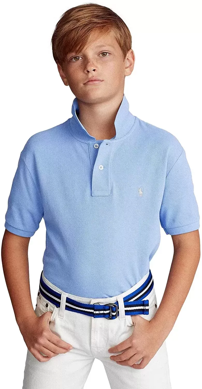 POLO RALPH LAUREN Boys Classic Fit Mesh Polo Shirt