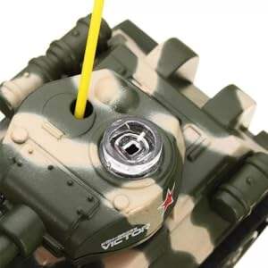 Mini WWII Gray German Tiger RC Tank Toy