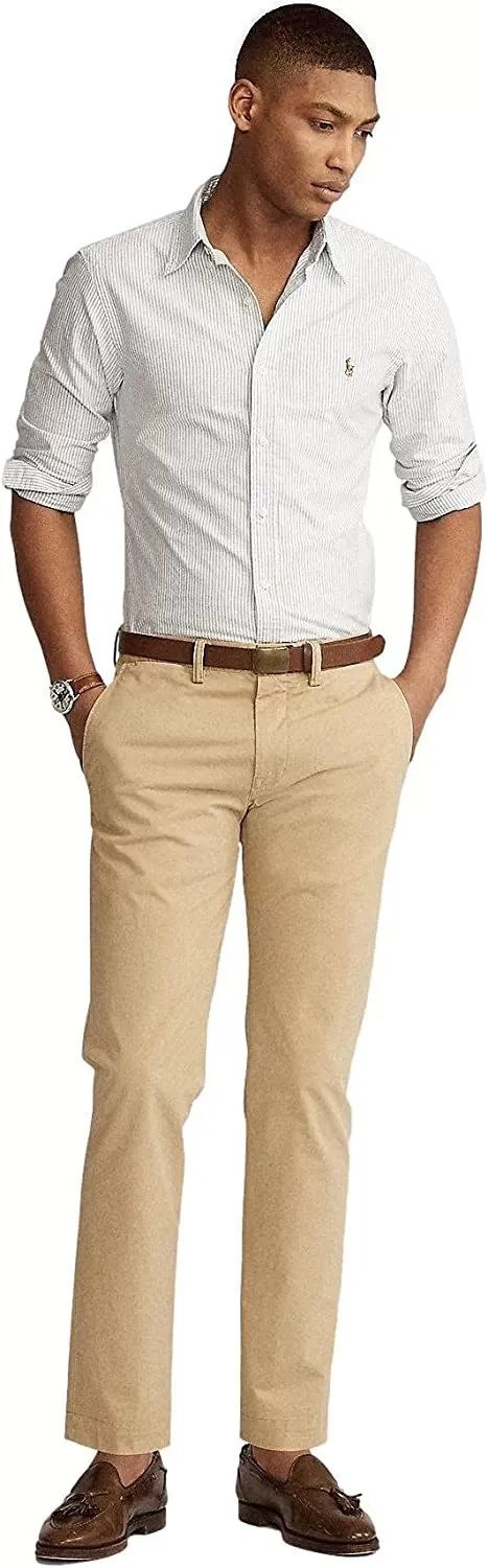 POLO RALPH LAUREN Men's Long Sleeve Classic Oxford Shirt
