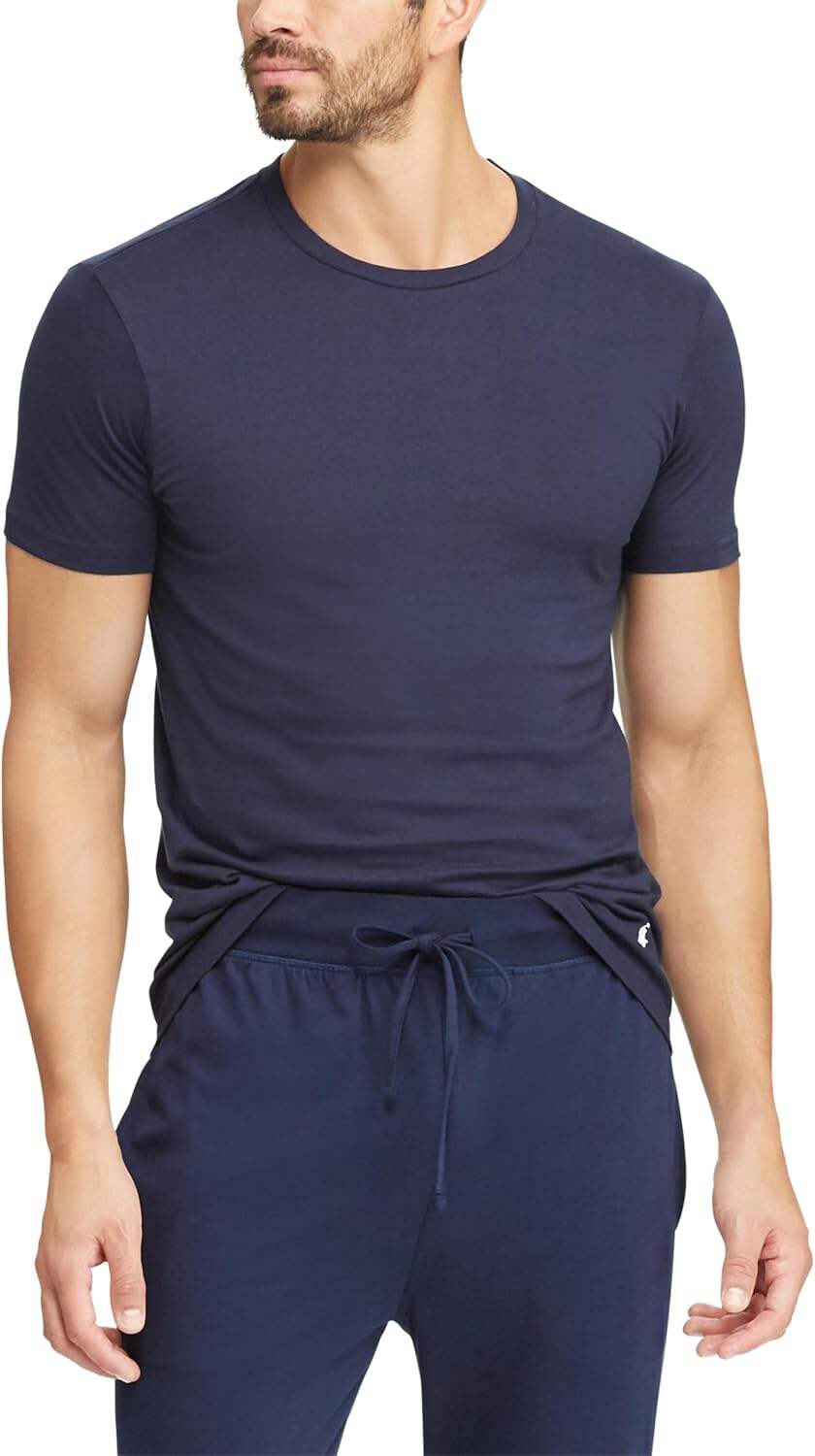 Polo Ralph Lauren Men's Classic Fit Crewneck Shirt (3 Pack)