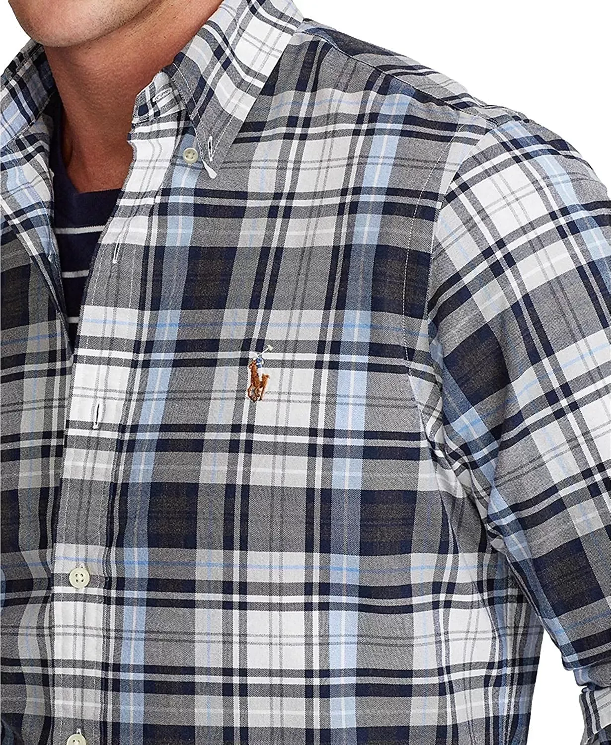 POLO RALPH LAUREN Men's Long Sleeve Classic Oxford Shirt