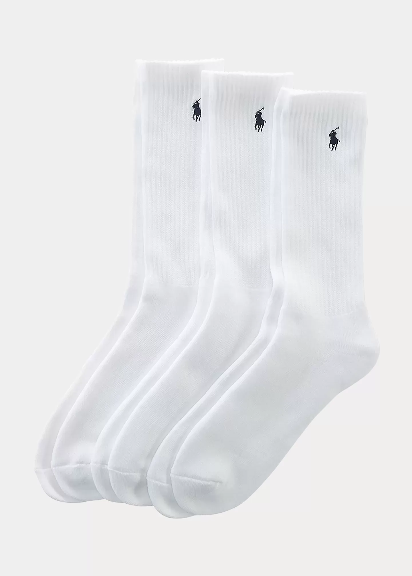 Polo Ralph Lauren Cotton-Blend Crew Sock 3-Pack